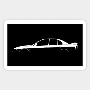 Mitsubishi Galant VR-4 (EC5A) Silhouette Magnet